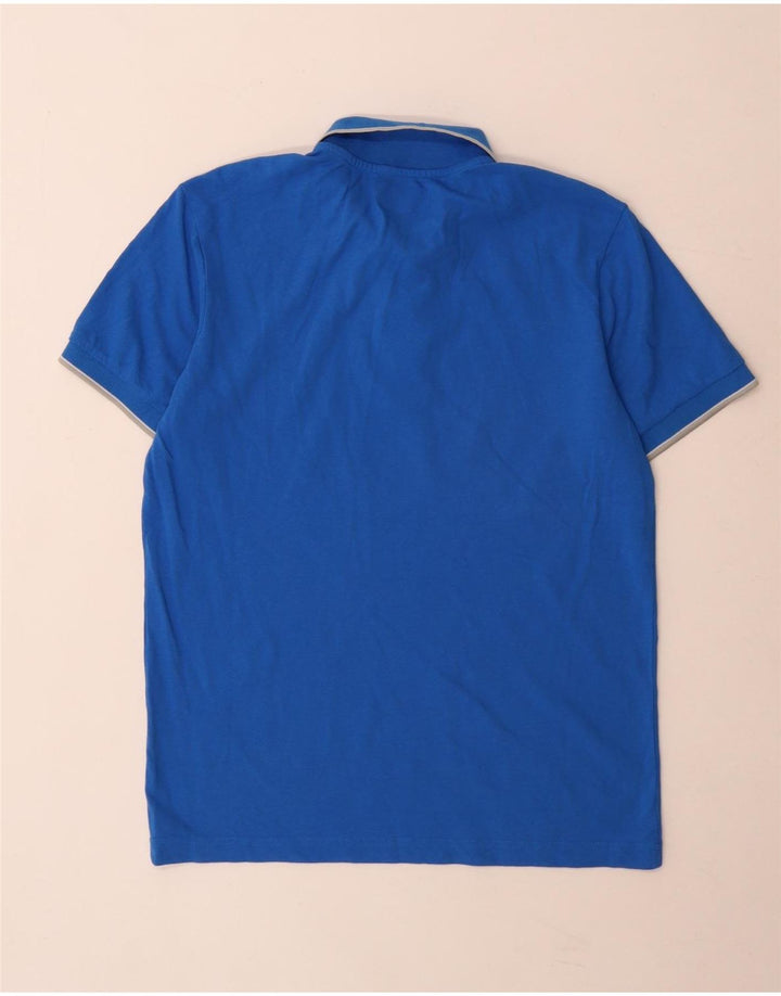 Kappa Herren Regular Fit Poloshirt Mittelblau