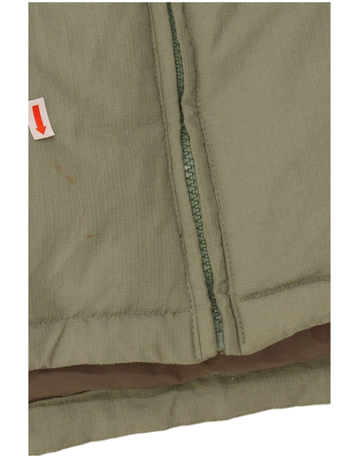 FILA Mens Padded Jacket UK 40 Large Green Polyamide