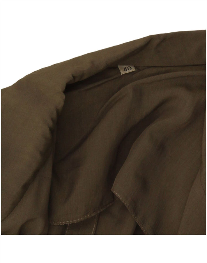 Vintage Damen Blazer Jacke EU 40 Mittelgrün