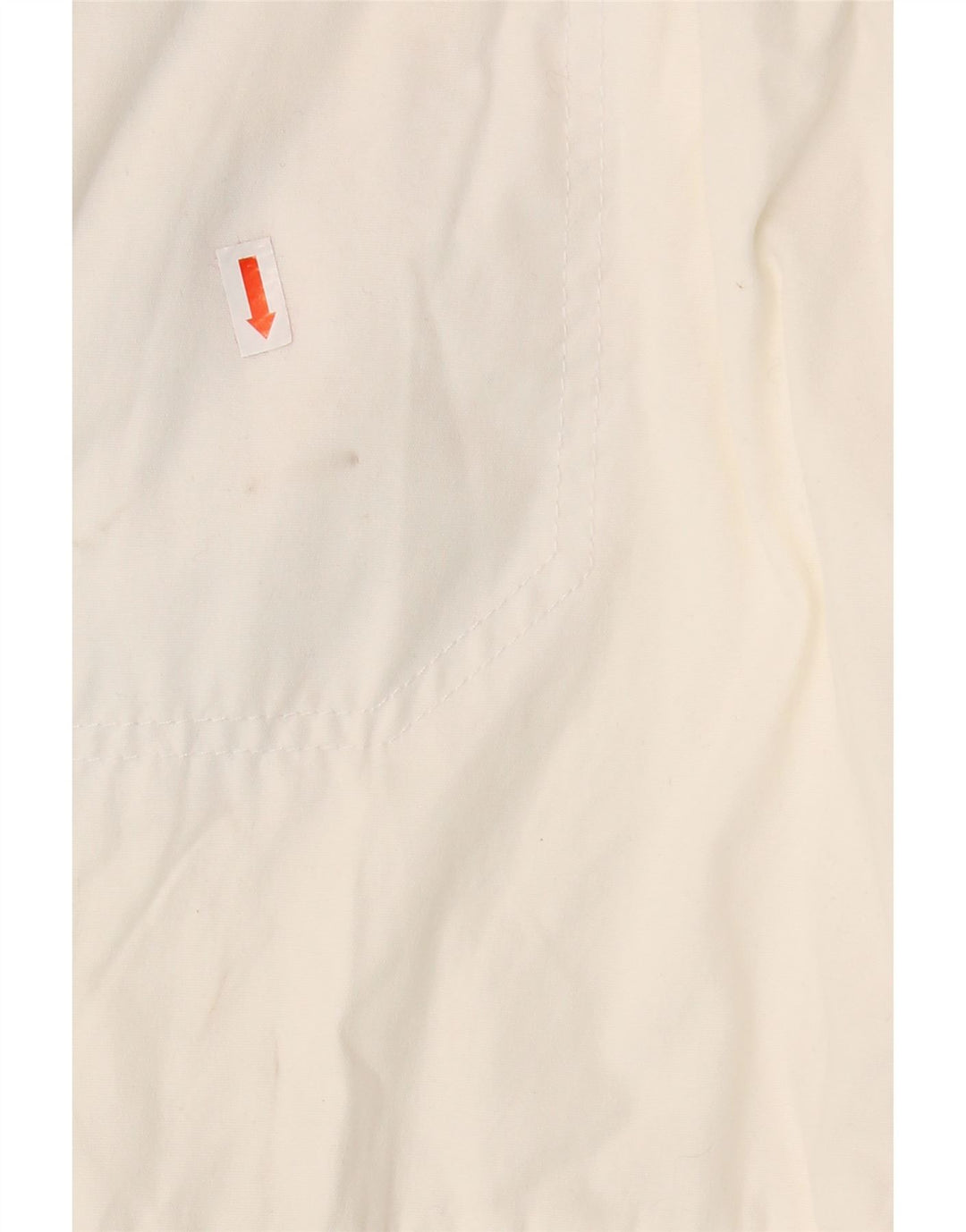 NIKE Damen Chino-Shorts, UK 8, Größe S, W30, weiße Baumwolle