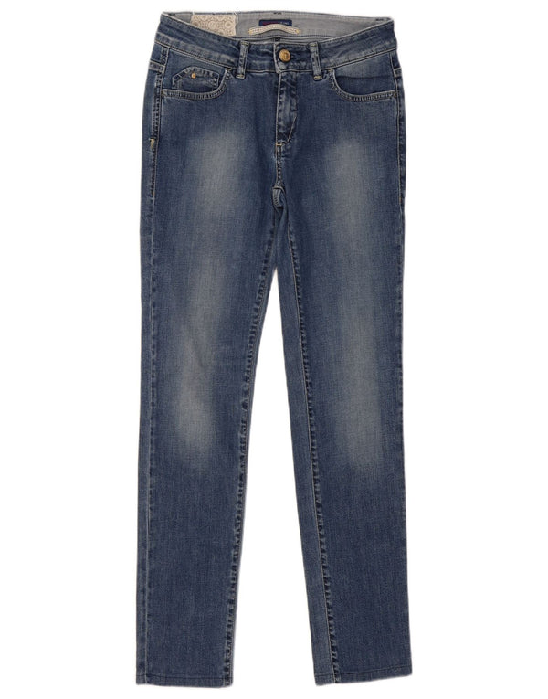 TRUSSARDI Damen Skinny Jeans W28 L29 Blau