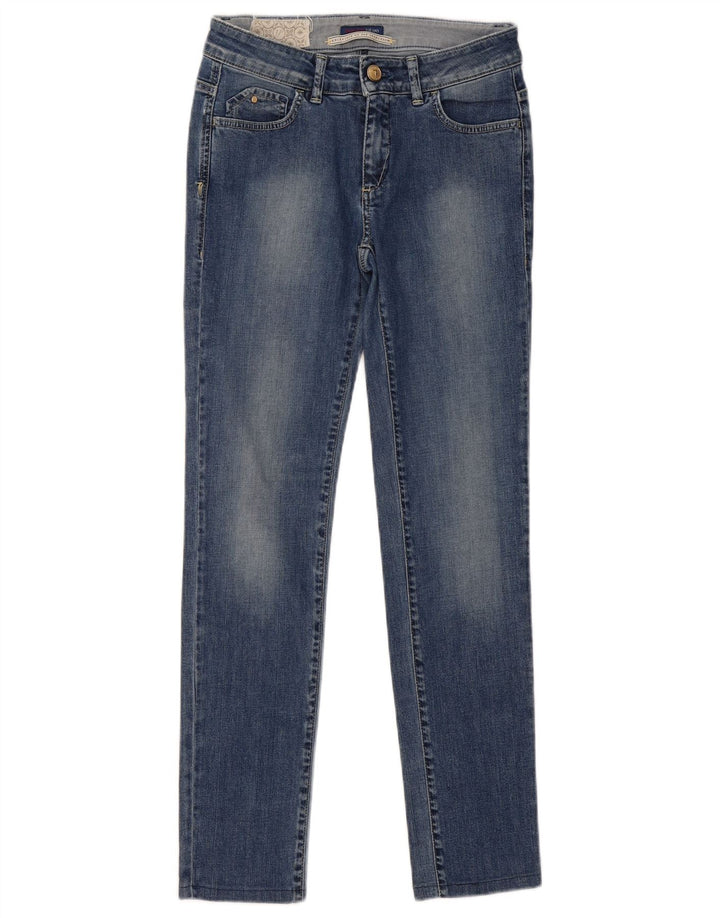 TRUSSARDI Damen Skinny Jeans W28 L29 Blau