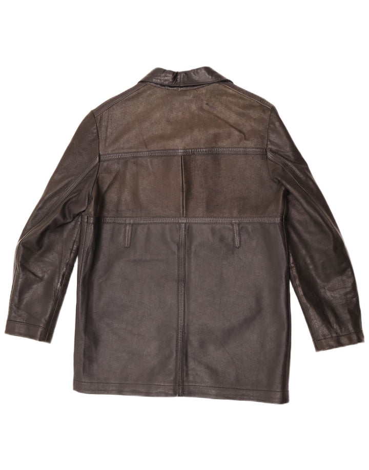 Vintage Herren Lederjacke UK 36 Small Brown