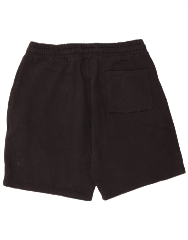 JACK WILLS Herren-Sportshorts, groß, aus schwarzer Baumwolle