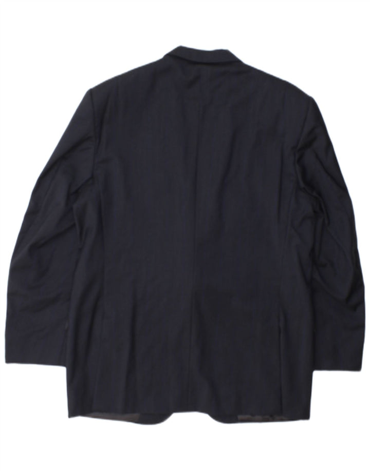 Pierre Cardin Herren-Blazer mit 2 Knöpfen, Gr. 36, Größe S, Marineblau, Viskose