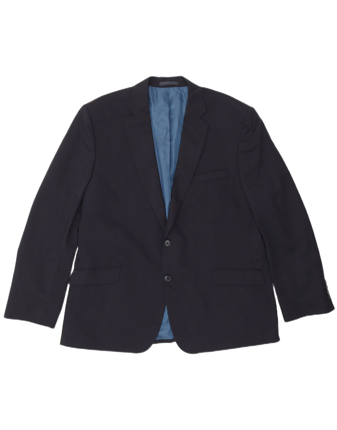 Marks & Spencer Herren-Blazer mit 2 Knöpfen, UK 38, mittelgroß, Marineblau, klassisch