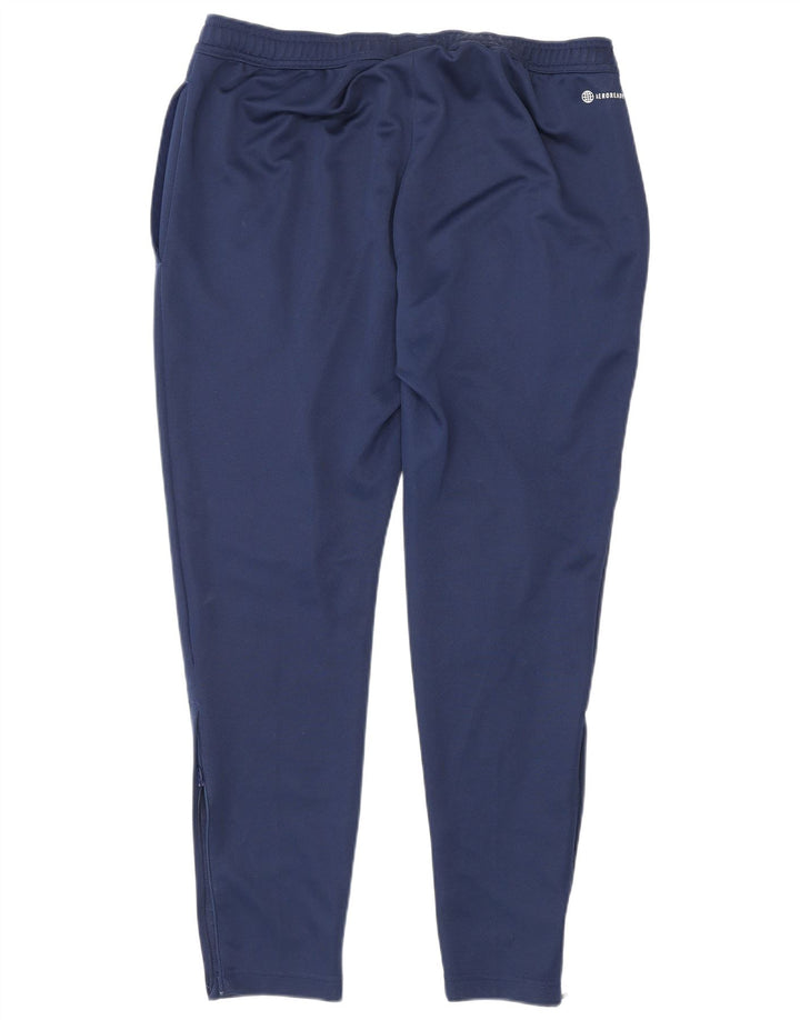 Adidas Herren Aeroready Trainingshose, groß, marineblaues Polyester