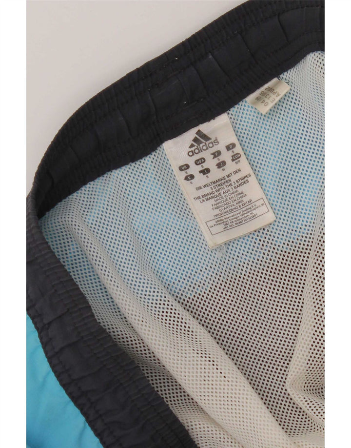 Adidas Herren Cargo-Badeshorts, Größe S, Marineblau, Farbblock-Polyester