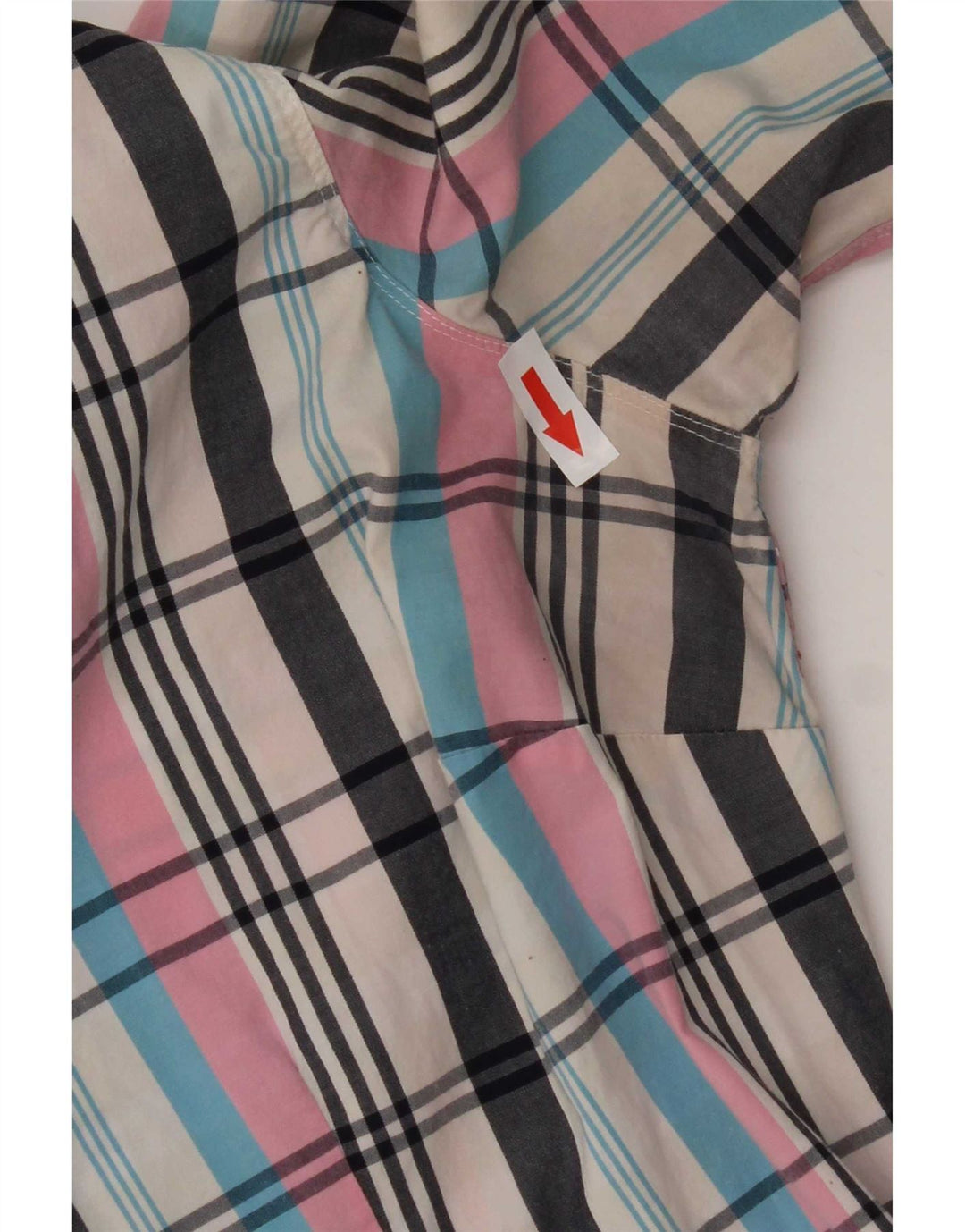 Tommy Hilfiger Damen-Hemd, US 12, groß, mehrfarbig, kariert, Baumwolle
