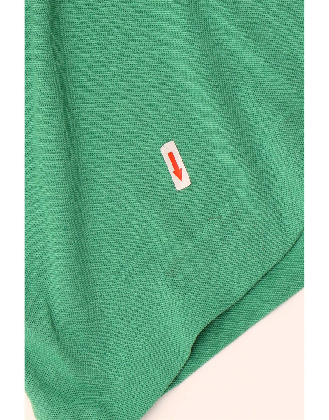 Lacoste Herren-Poloshirt, Größe 3, klein, grüne Baumwolle