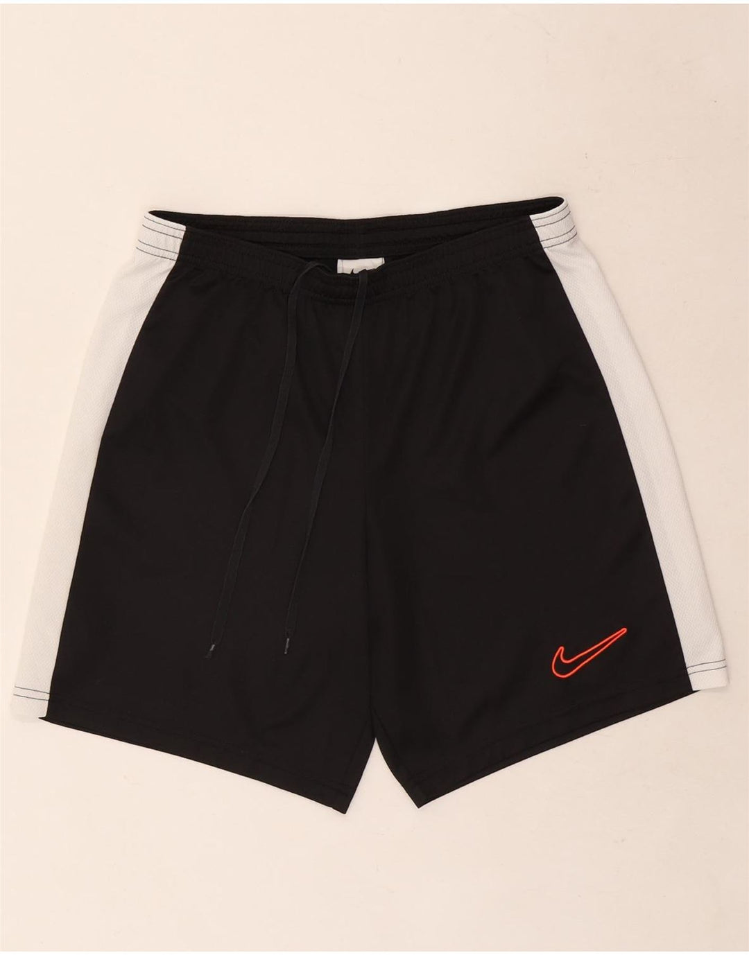 Nike Herren Dri Fit Slim Fit Sportshorts Mittelschwarzes Colourblock-Polyester
