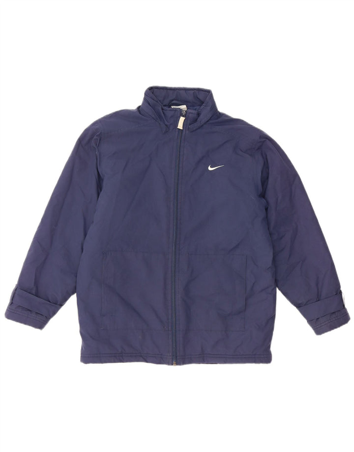 Nike Windjacke für Jungen, 10–11 Jahre, mittelgroß, marineblau, Polyester