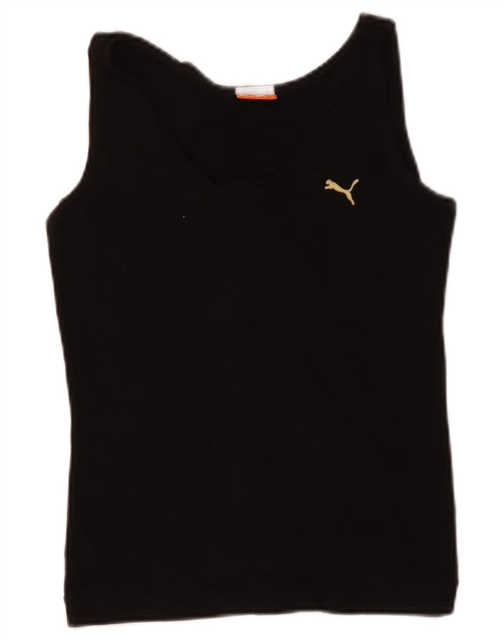 Puma Damen Weste Top UK 10 Small Schwarz