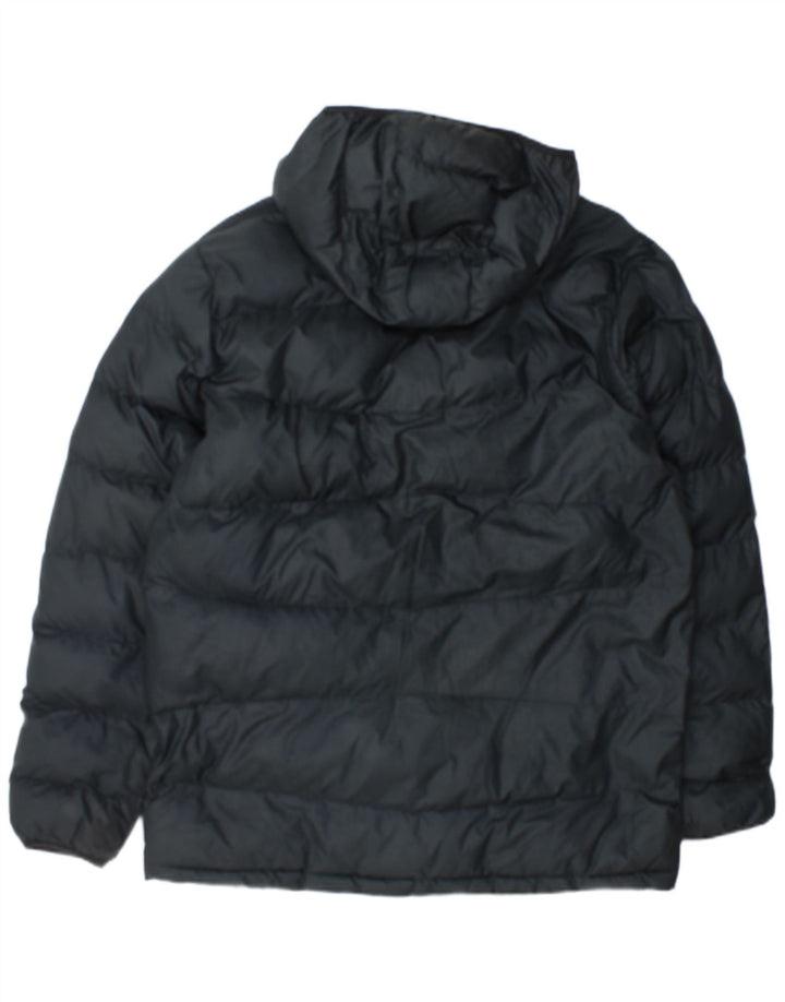 Columbia Herren-Jacke mit Kapuze, gepolstert, UK 40, Größe L, grau, Polyester
