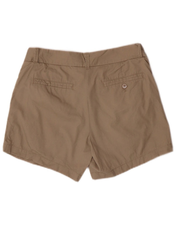 J. Crew Damen Broken In Chino Shorts US 4 Small W28 Khaki Baumwolle