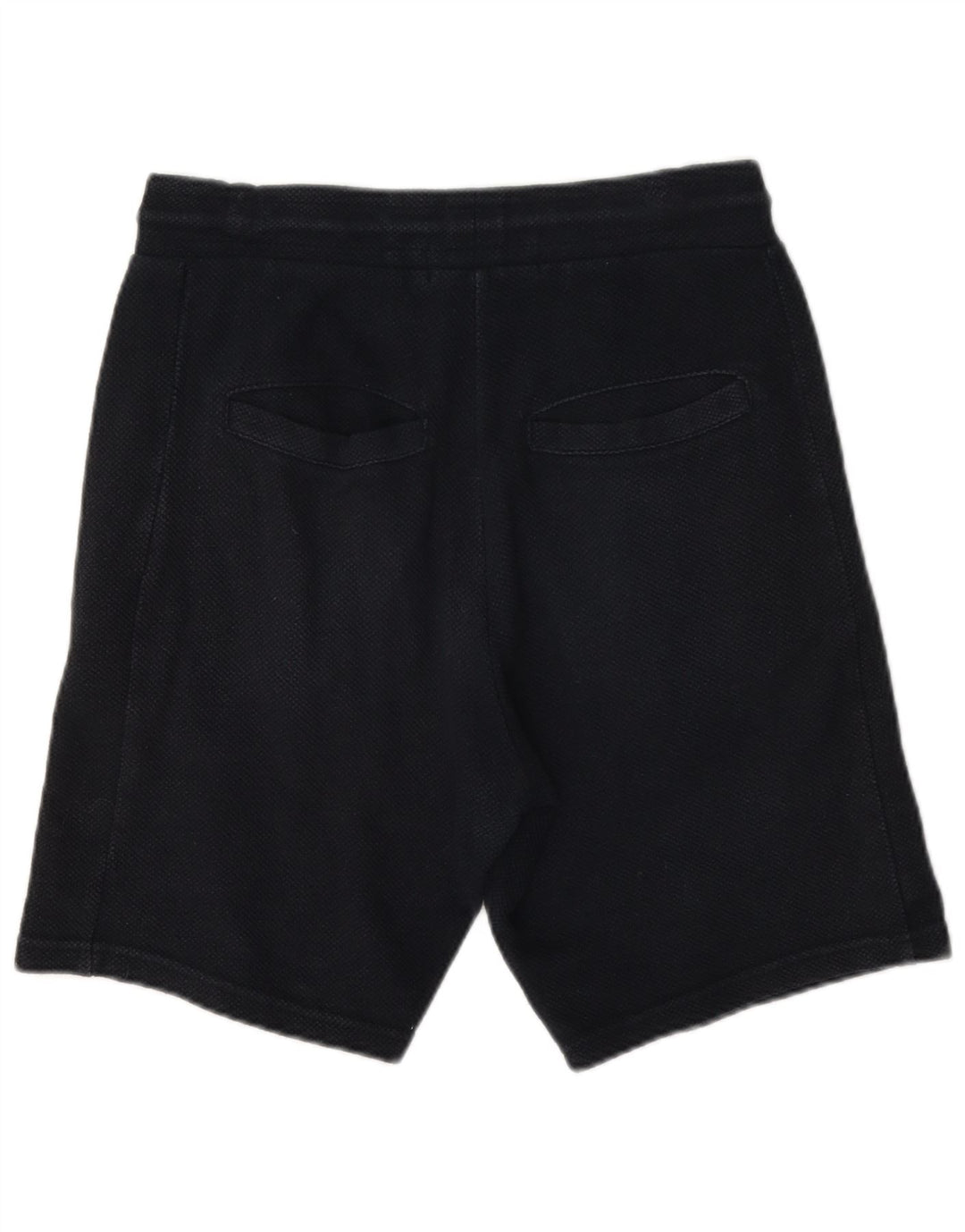 Zara Herren-Sportshorts aus mittelblauer Baumwolle in Marineblau