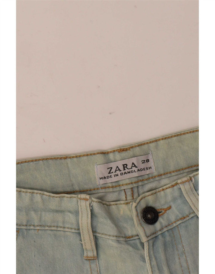 Zara Herren Cargo Loose Jeans W28 L27 Blau