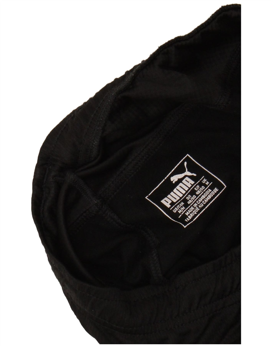 PUMA Herren-Trainingshose mit Grafik, mittelschwarz