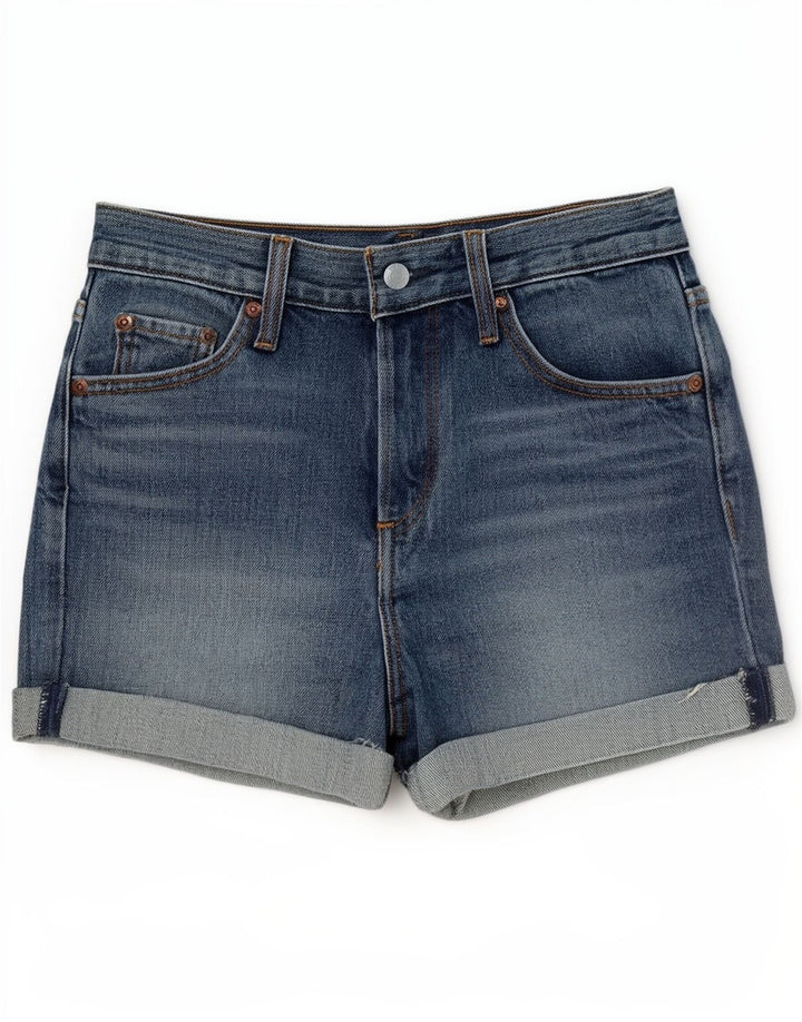Levi's Damen-Jeansshorts, W26, klein, blaue Baumwolle