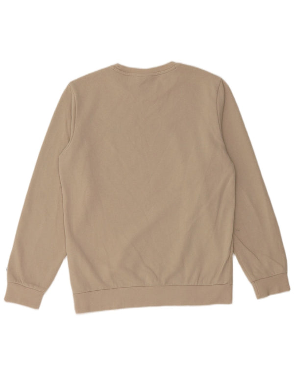 CHAMPION Jungen-Sweatshirt mit Grafik, 13–14 Jahre, XL, beige Baumwolle