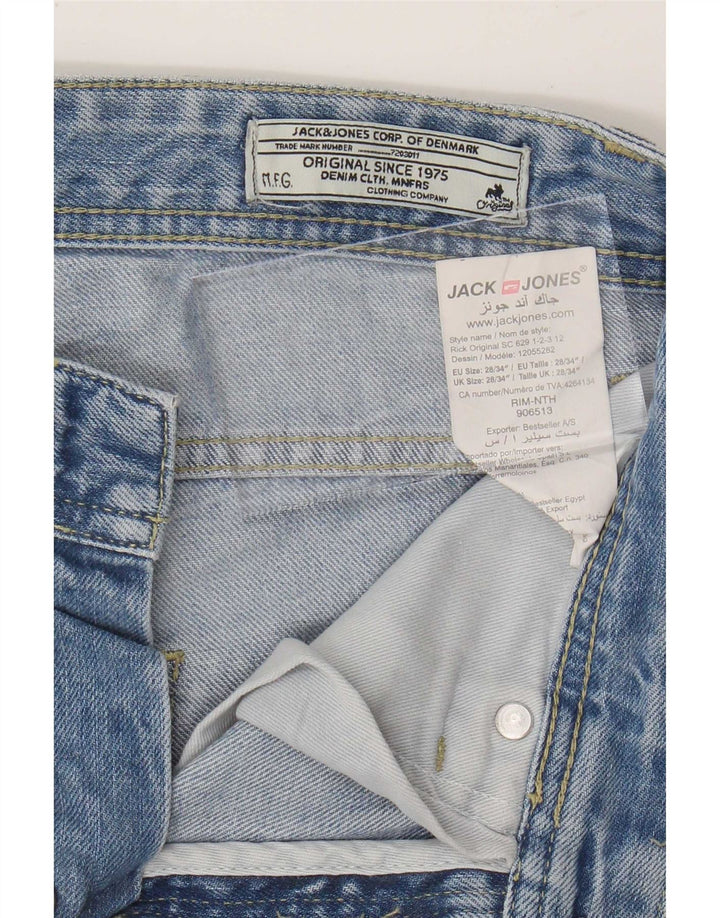 Jack & Jones Herren Straight Jeans W28 L34 Blau