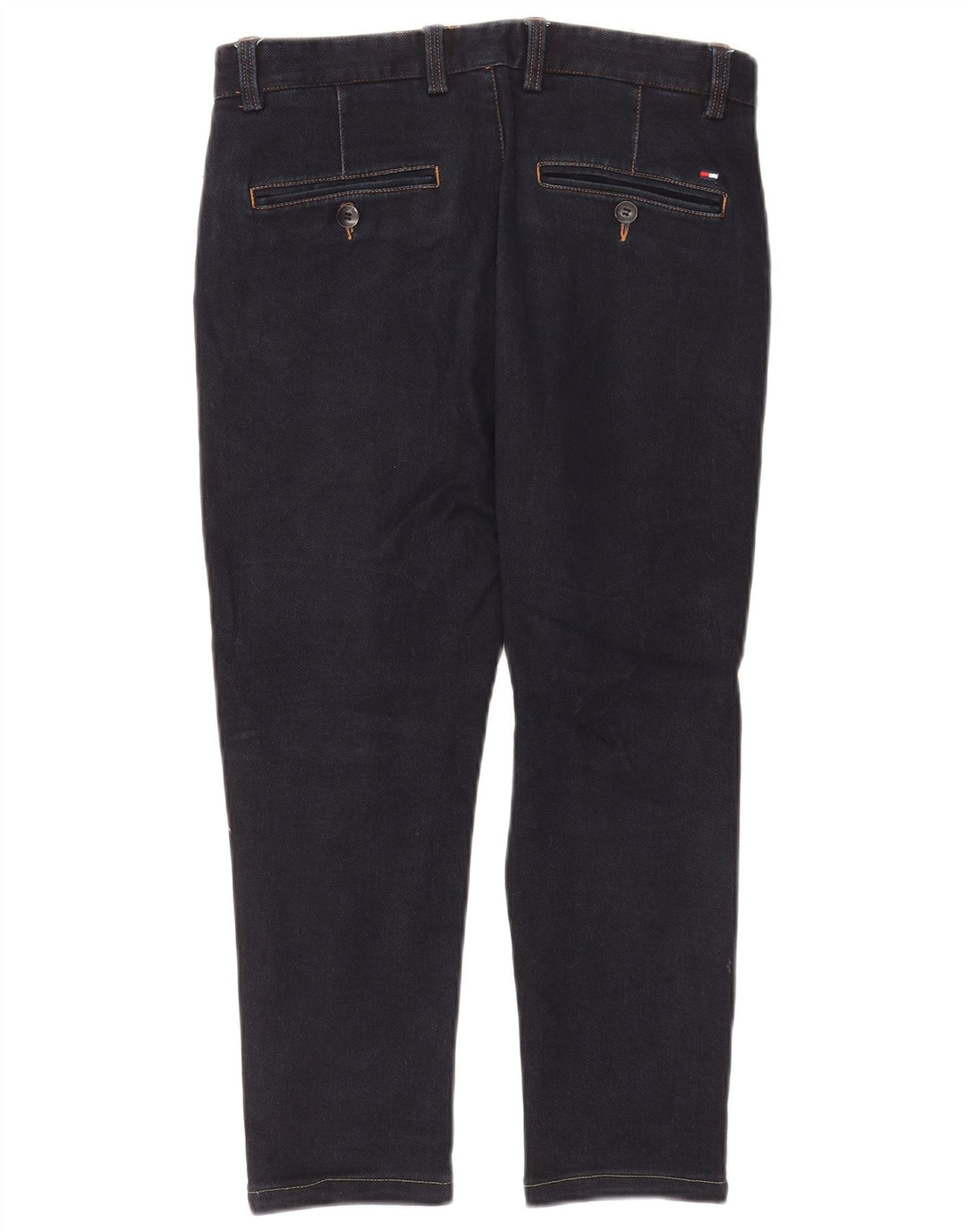 Tommy Hilfiger Herren Capri-Jeans W34 L22 Marineblau