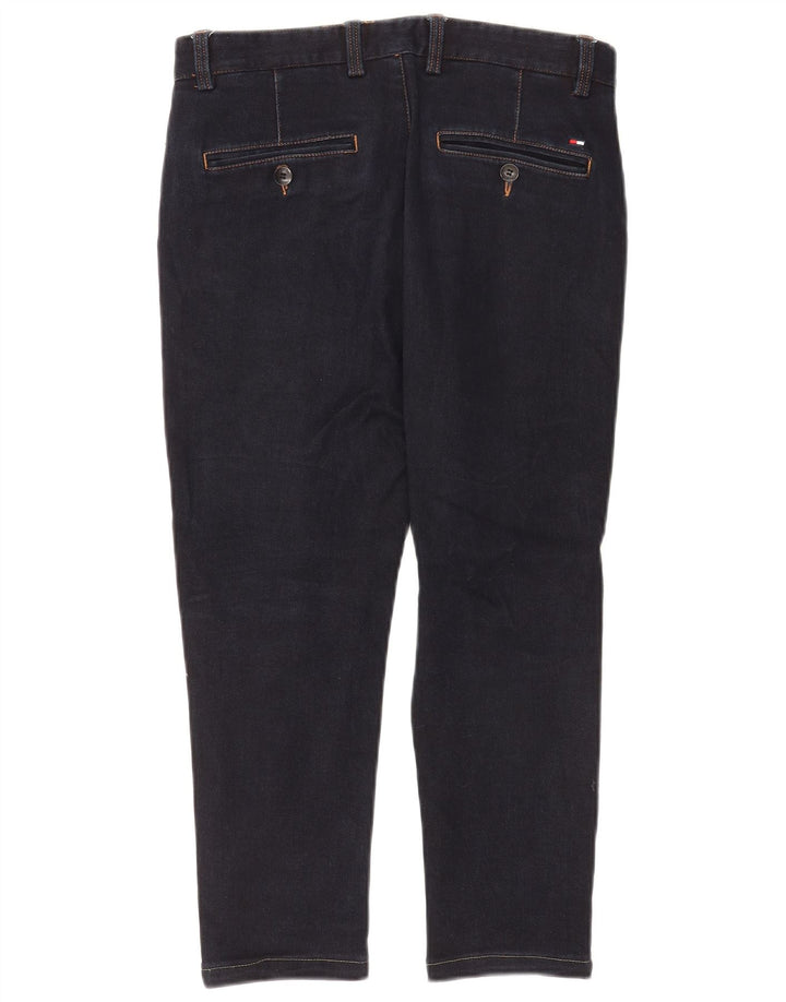 Tommy Hilfiger Herren Capri-Jeans W34 L22 Marineblau