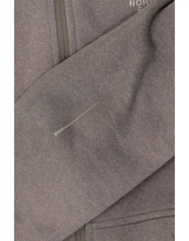 THE NORTH FACE Womens Fleece Jacket UK 12 Medium Grey Polyester Vintage The North Face and Second-Hand The North Face from Messina Hembry 
