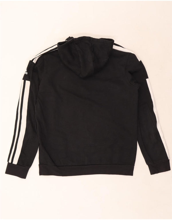 Adidas Herren Graphic Hoodie Pullover Medium Schwarz Colourblock Baumwolle