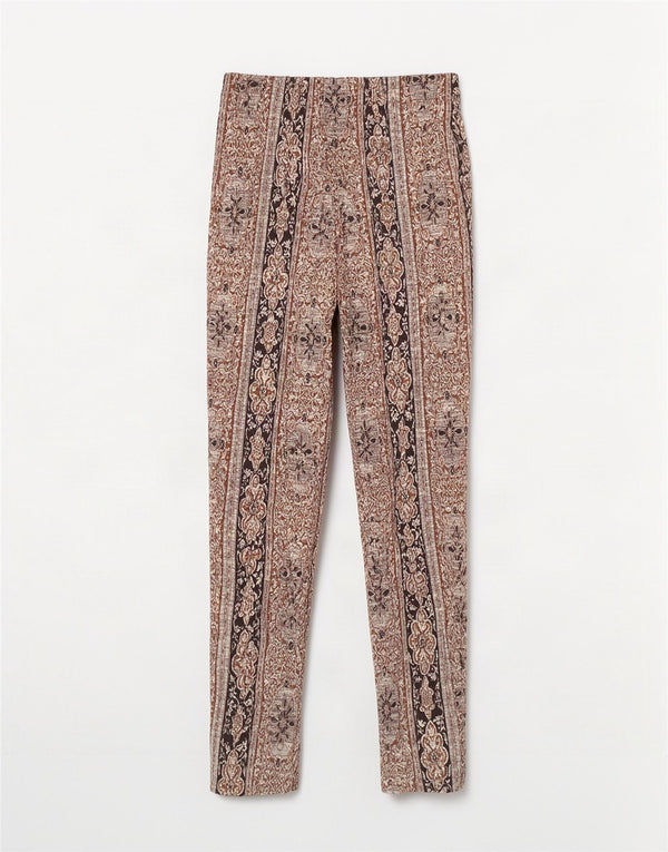Oktavia Damen Freizeithose UK 12 Medium W26 L30 Mehrfarbig Paisley