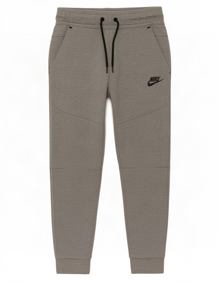Nike Jungen-Trainingshose, Jogginghose, 8–9 Jahre, Größe S, Grau, Farbblock