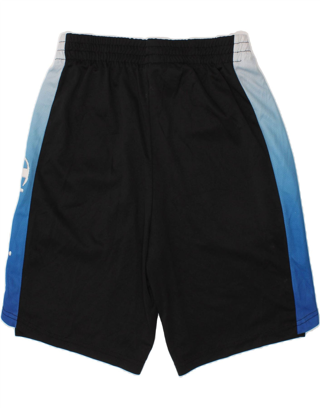 CHAMPION Boys Sport Shorts 9-10 Years Large  Black Colourblock Polyester Vintage Champion and Second-Hand Champion from Messina Hembry 