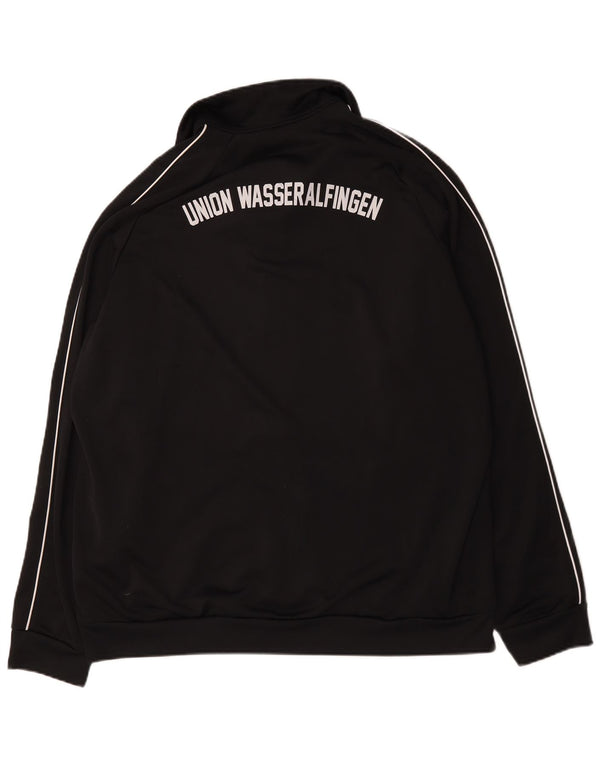 Adidas Herren Graphic Trainingsanzug Top Jacke 2XL Schwarz Polyester