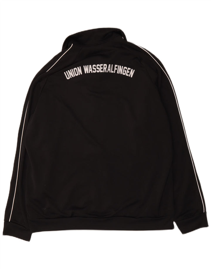 Adidas Herren Graphic Trainingsanzug Top Jacke 2XL Schwarz Polyester