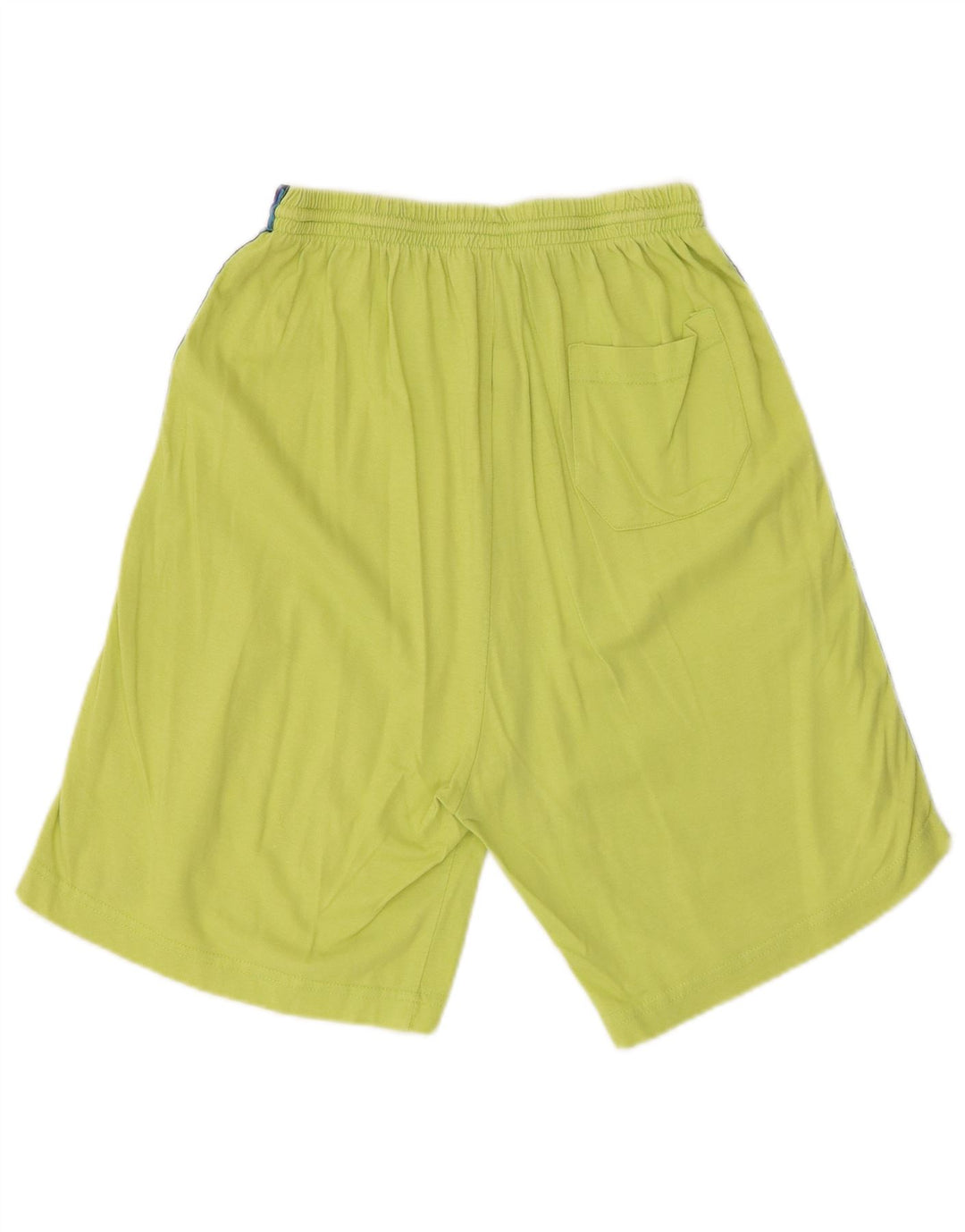 ASICS Herren Graphic Sport Shorts XL Grüne Colourblock-Baumwolle