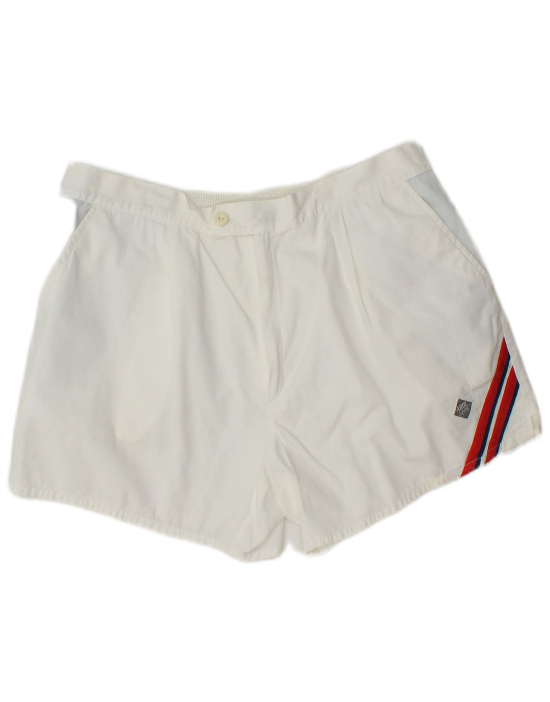 Vintage Herren Tennis Chino Shorts W32 Mittelweiß