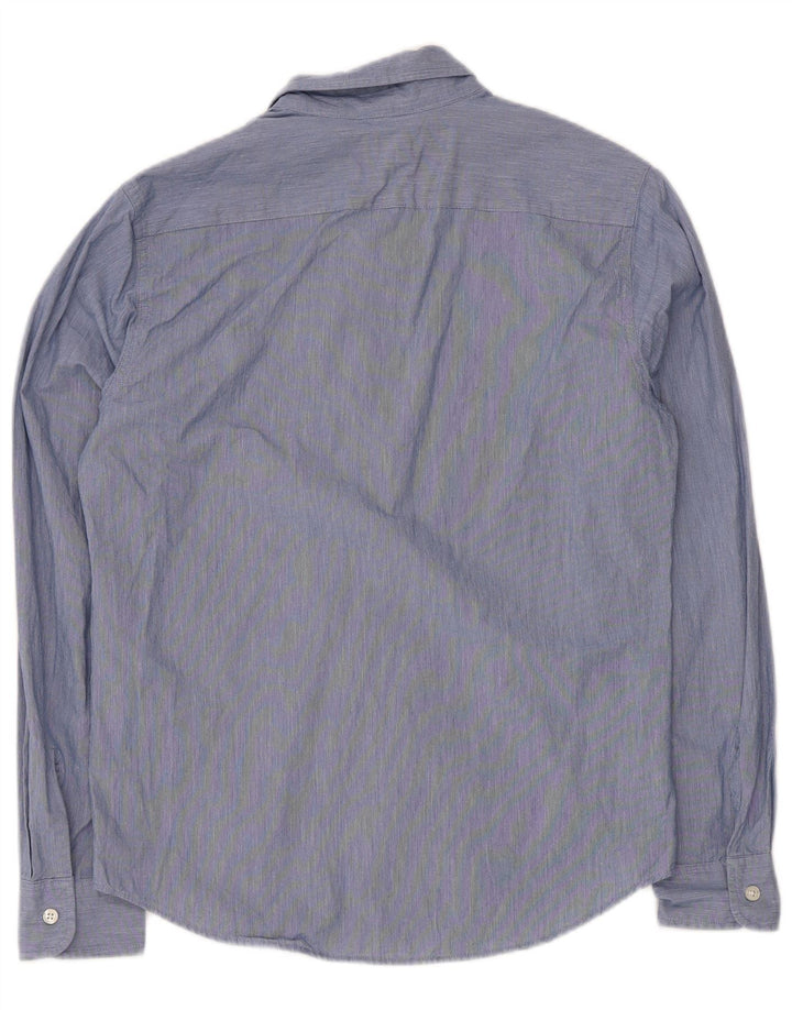 Levi's Herrenhemd, klein, blau gefleckte Baumwolle