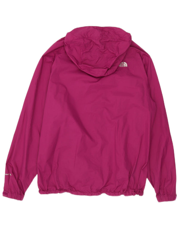 The North Face Womens Hooded Oversized Rain Jacket UK 18 XL Lila Nylon