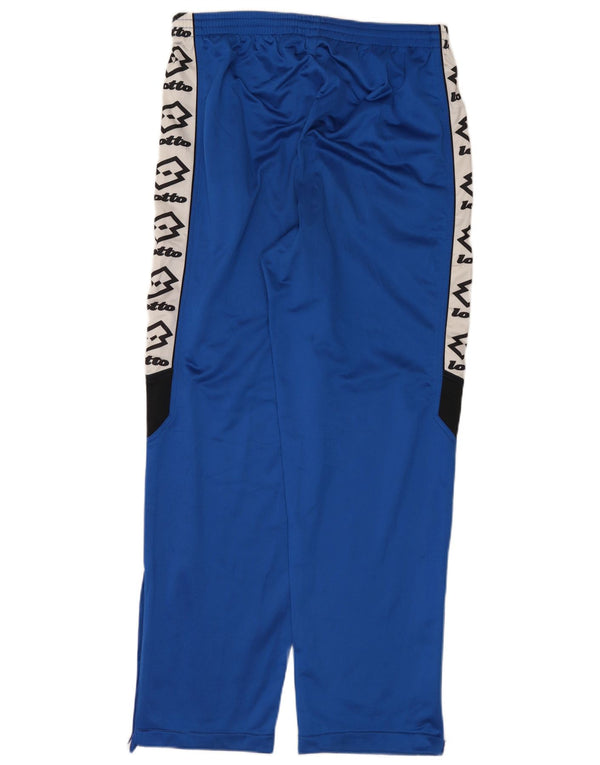 Lotto Herren-Trainingshose, UK 44/46, 2XL, blaues Colourblock-Polyester