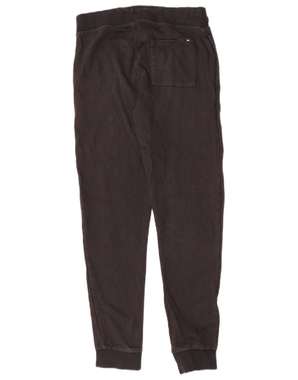 Tommy Hilfiger Jungen-Trainingshose mit Grafik, Jogginghose, 13–14 Jahre, Schwarz