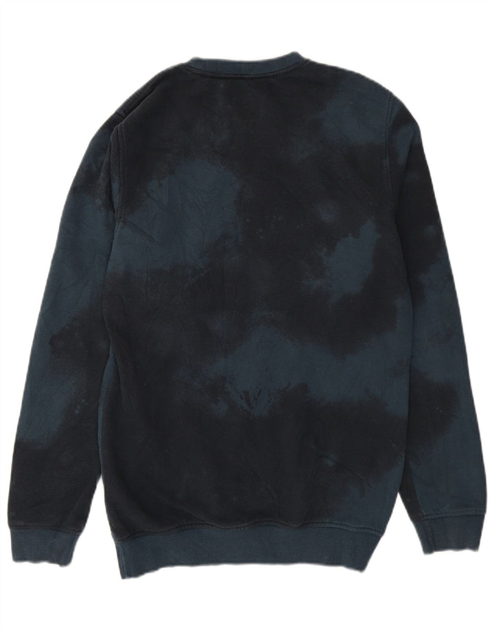 Adidas Herren Sweatshirt Pullover Small Blue Tie Dye Baumwolle