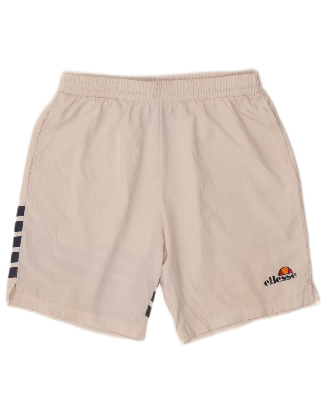 Ellesse Herren Sportshorts Small Weiß Polyester