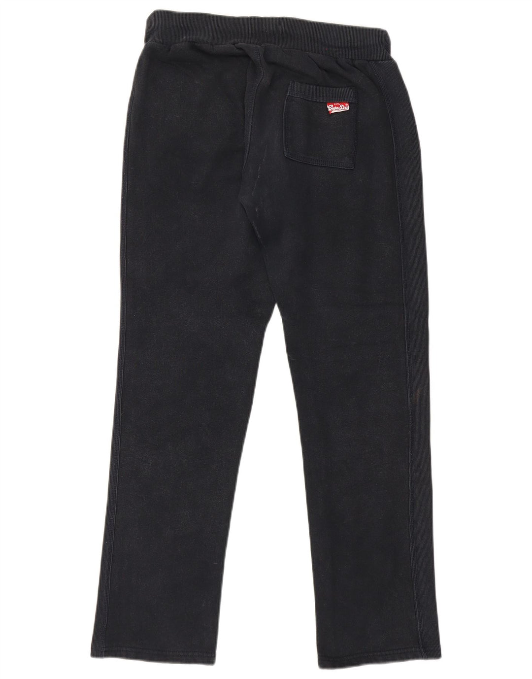 Superdry Damen-Trainingshose mit Grafik, UK 14, mittelschwarz, Baumwolle