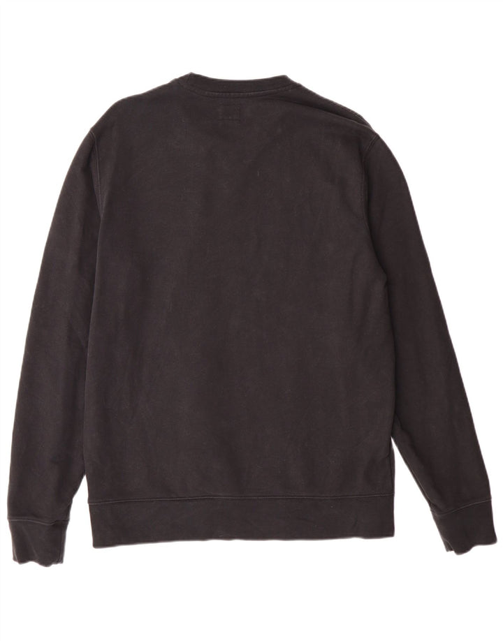 LEVI'S Herren-Sweatshirt mit Standard-Passform, mittelschwarze Baumwolle