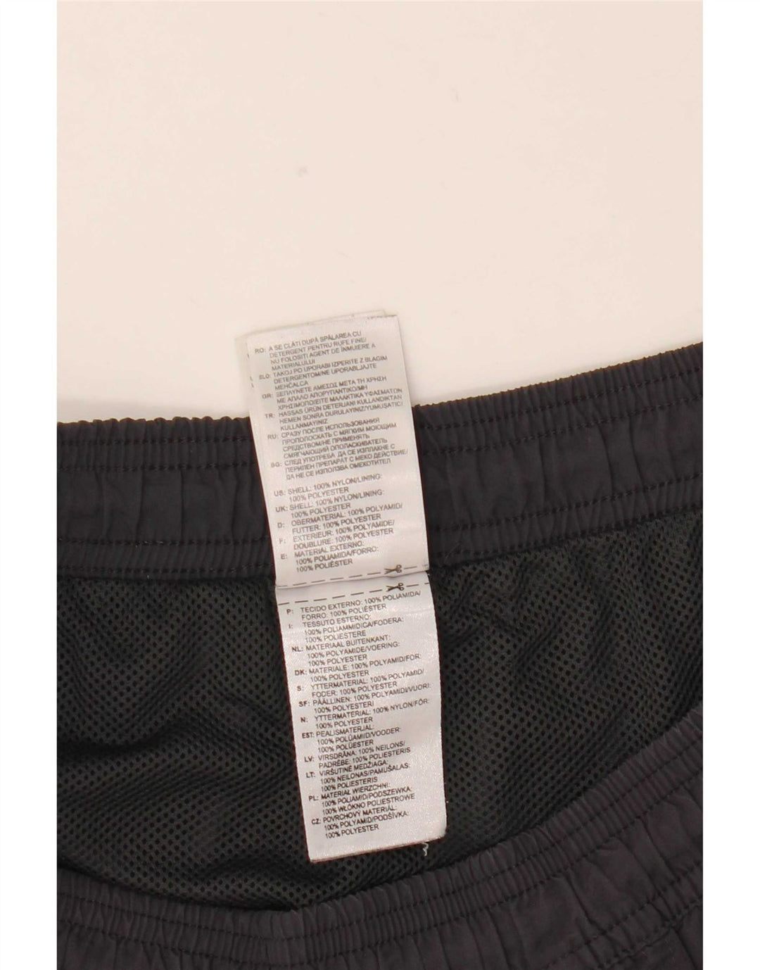Adidas Herren Cargo Sport Shorts Kleines graues Nylon