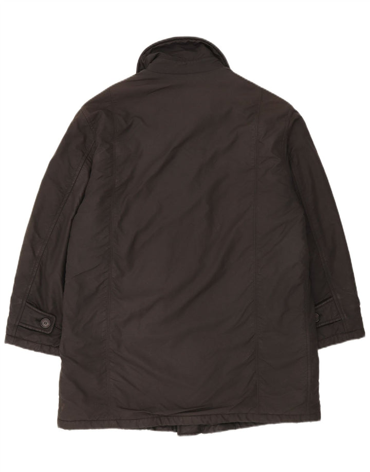 Pal Zileri Herren Wattierte Jacke IT 48 Mittelgraues Polyacryl