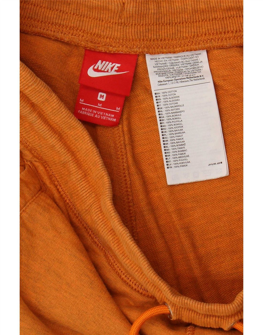 Nike Herren-Sportshorts mit Grafik, mittelbraune Baumwolle