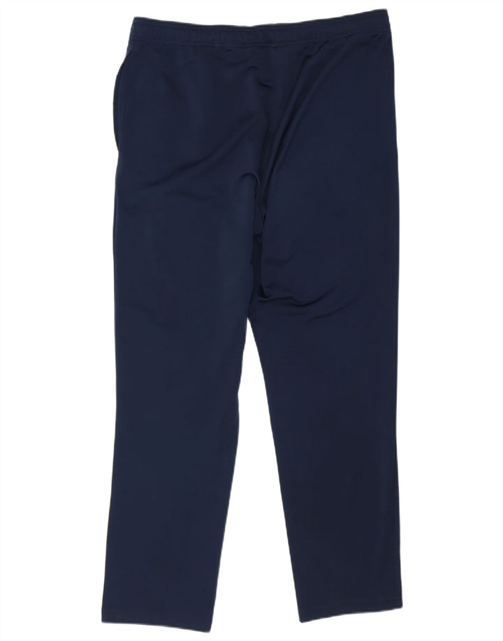 Adidas Herren-Trainingshose, Größe 42/44, groß, marineblau, Polyester
