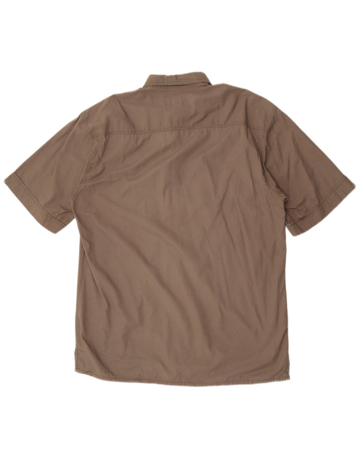 Camel Herren Kurzarmhemd Medium Khaki