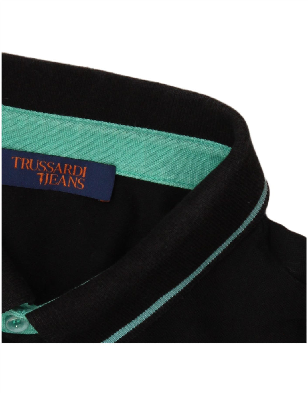 Trussardi Jeans Herren Poloshirt XL Schwarz